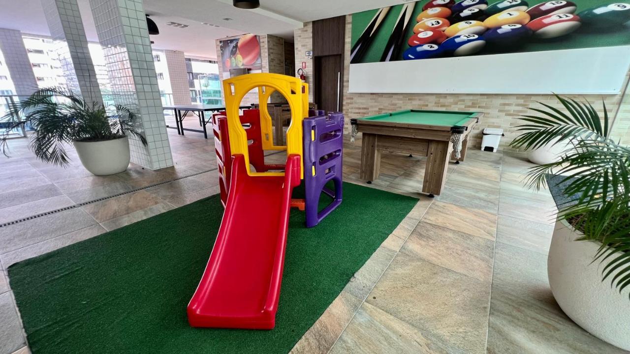 Maceió Edf Promenade - Apartamento Com 2 Quartos Climatizados A 150M Da Beira-Mar De Ponta Verde - Piscina, Academia, Sauna, Lavanderia, Home Cine, Churrasqueira, Salao De Jogos, Area Kids מראה חיצוני תמונה